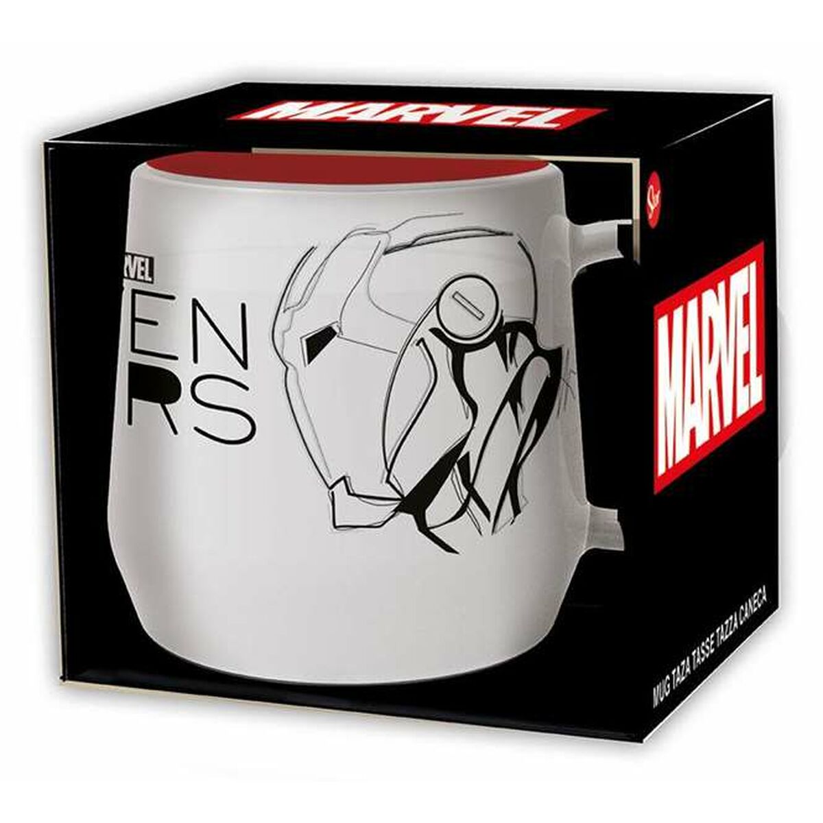 Šalica s Kutijom Marvel 360 ml Keramika